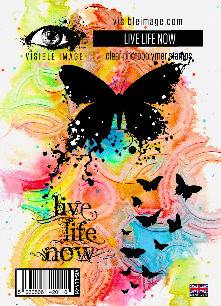 Visible Image Live Life Now - A6 Stamp Set-1