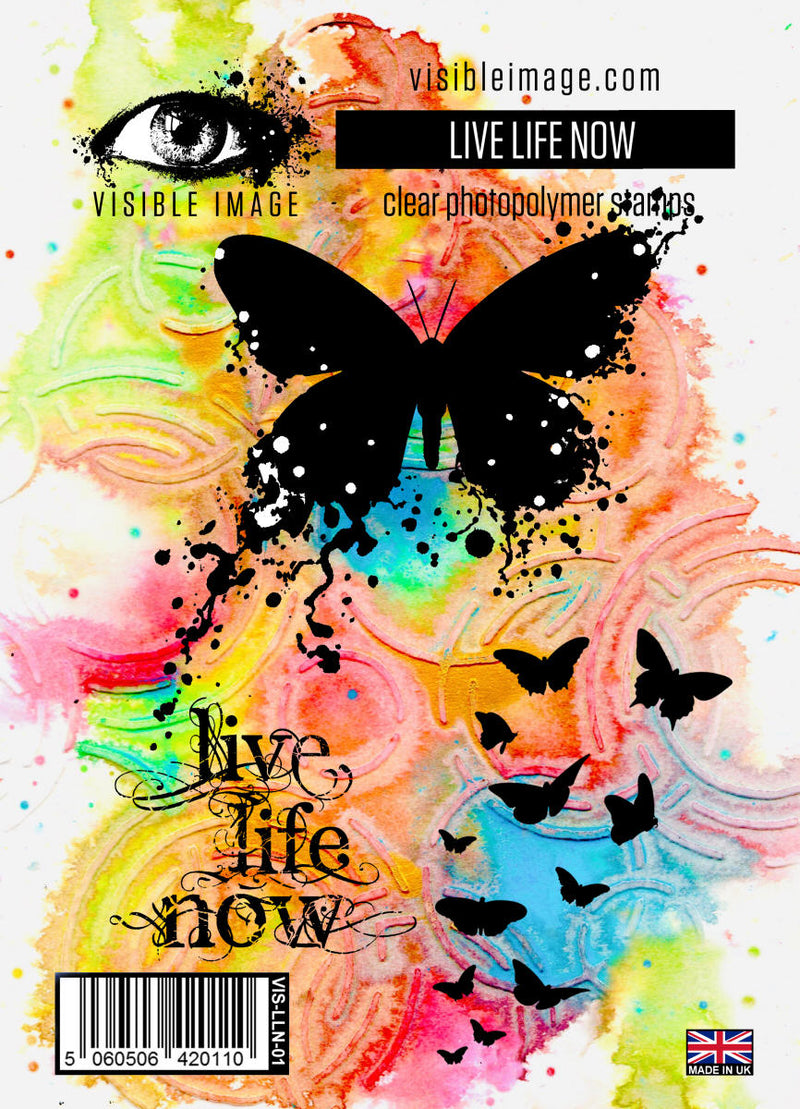 Visible Image Live Life Now - A6 Stamp Set-1