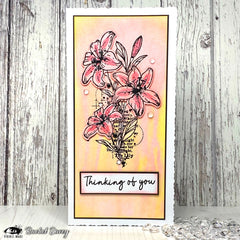 Visible Image Lilies With Love - A6 Stamp Set-4