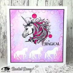 Visible Image Magical Unicorn - A6 Stamp Set-2