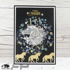 Visible Image Magical Unicorn - A6 Stamp Set-4