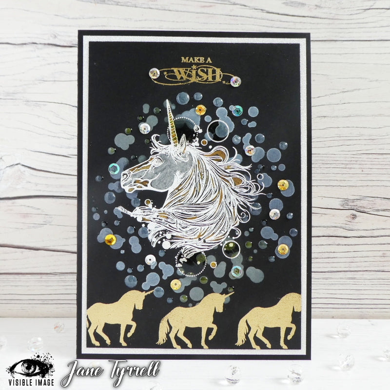 Visible Image Magical Unicorn - A6 Stamp Set-4