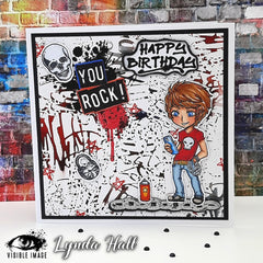 Visible Image Max Rocks - A6 Stamp Set-3