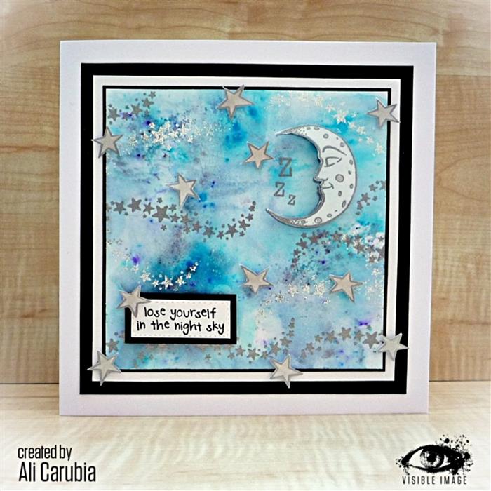 Visible Image Midnight Sky - A6 Stamp Set-3