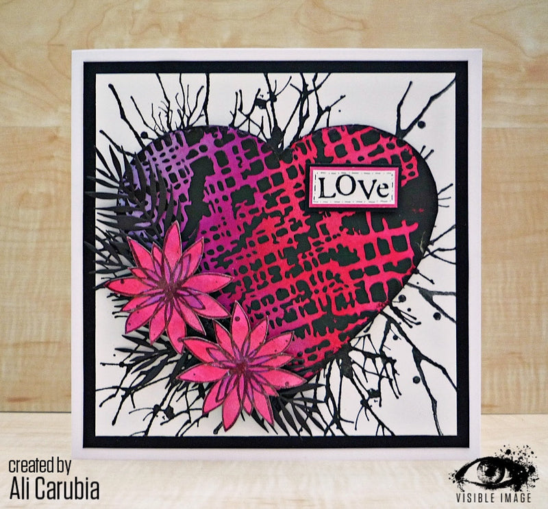 Visible Image Mesh it Up Stencil - 6 x 6-2