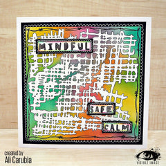 Visible Image Mesh it Up Stencil - 6 x 6-4
