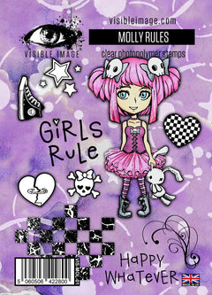 Visible Image Molly Rules - A6 Stamp Set-1