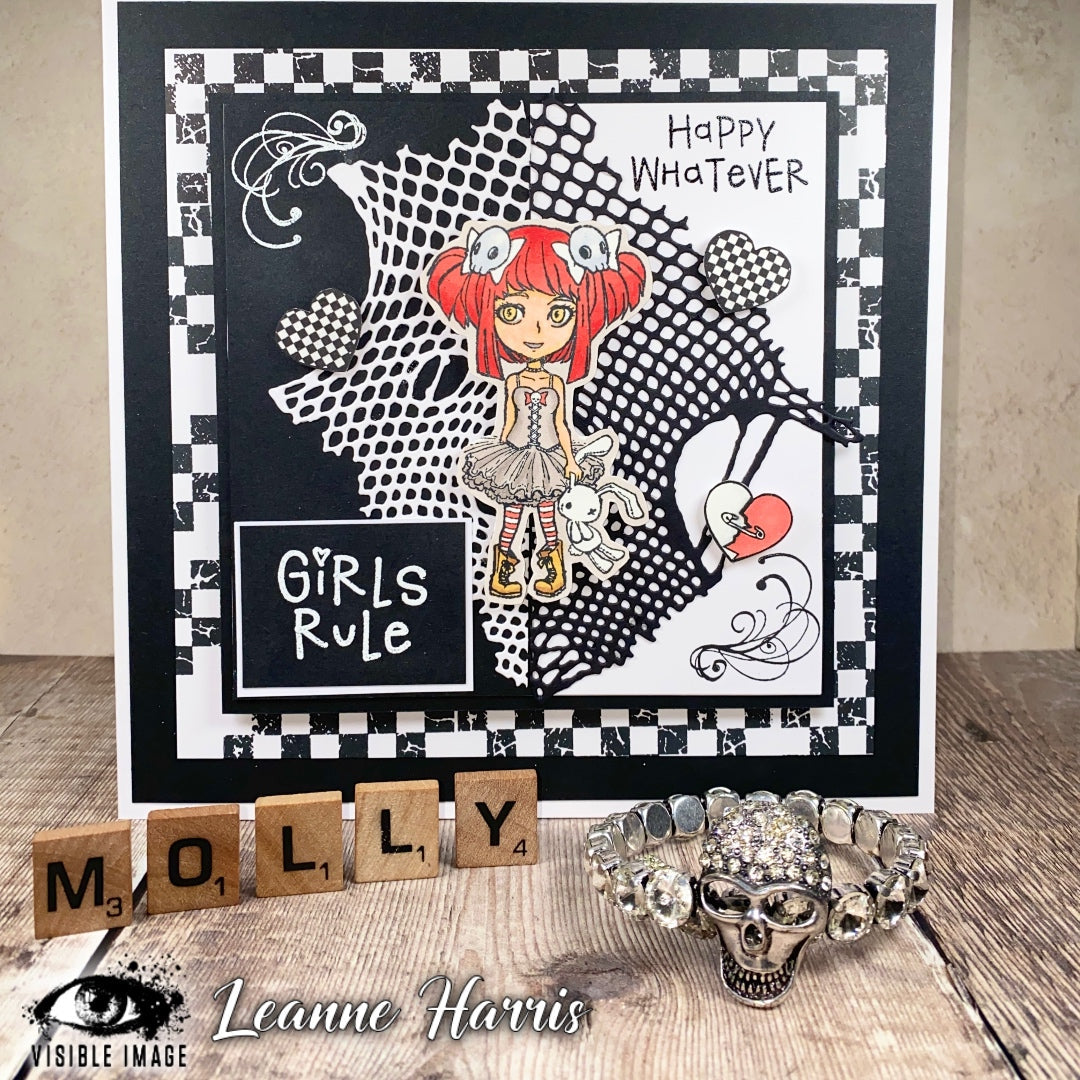 Visible Image Molly Rules - A6 Stamp Set-4