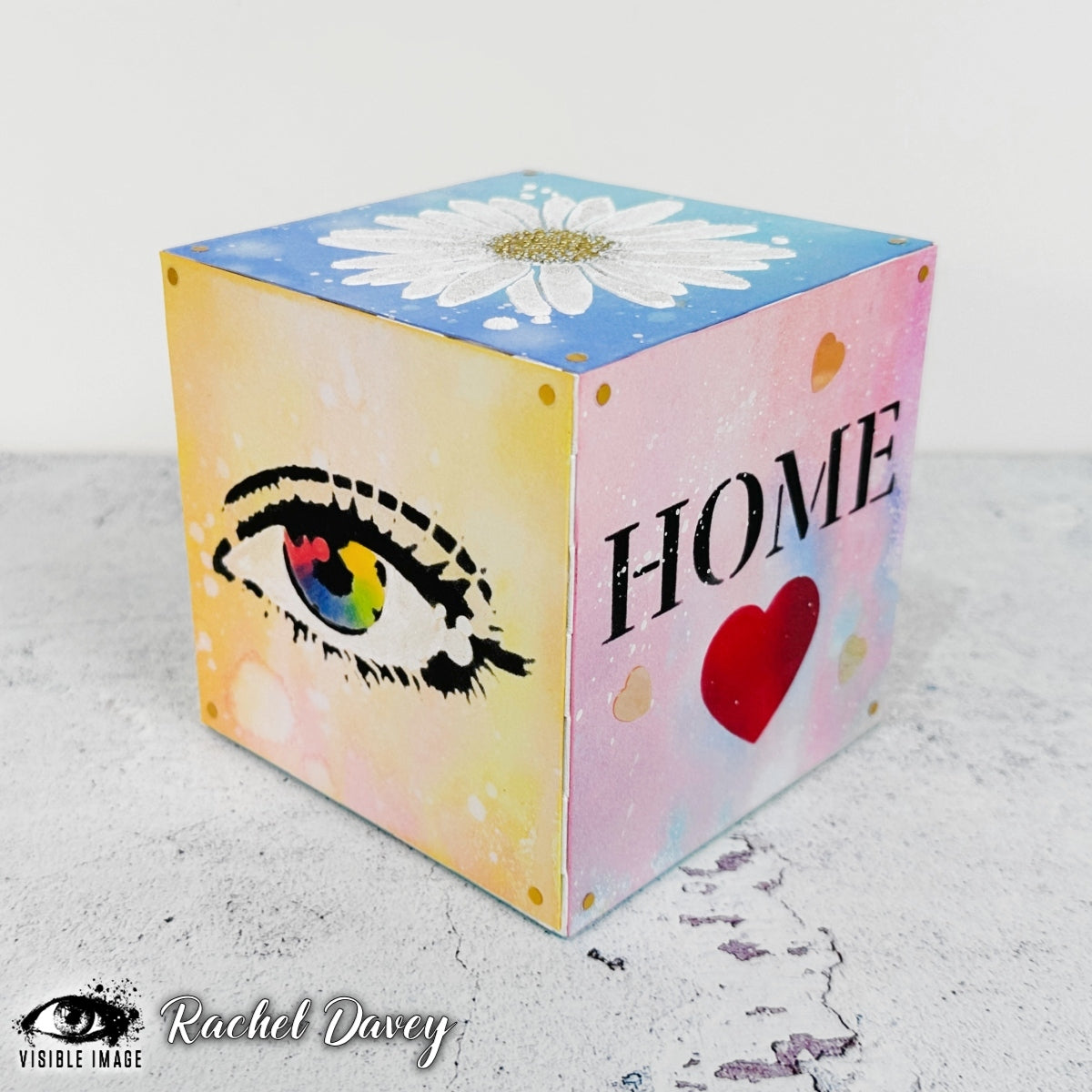 Visible Image My Home Stencil - 4 x 4-2