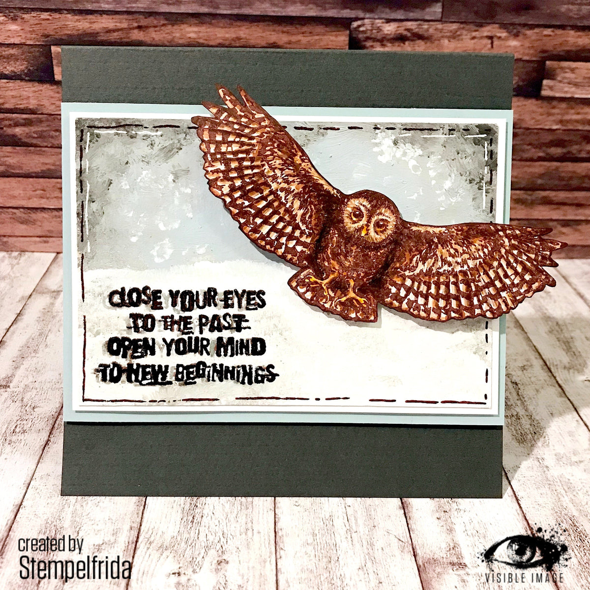 Visible Image Night Owl - A6 Stamp Set-5