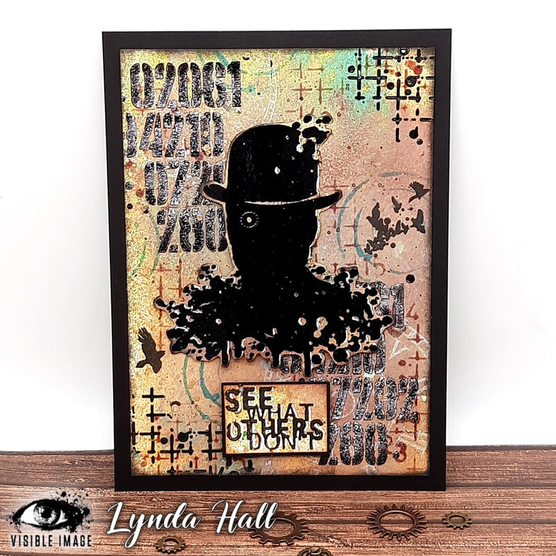 Visible Image Off The Grid Stencil - 6 x 6-2