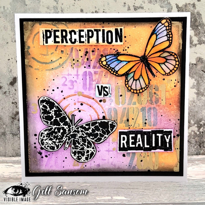 Visible Image Off The Grid Stencil - 6 x 6-4