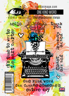 Visible Image One Kind Word - A6 Stamp Set-1