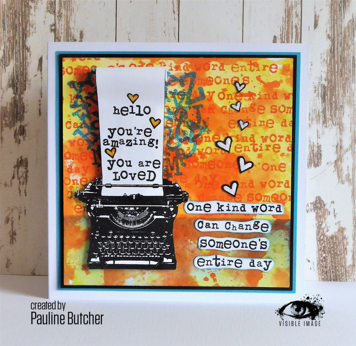 Visible Image One Kind Word - A6 Stamp Set-4