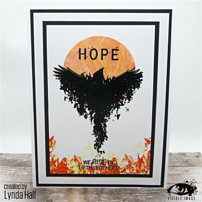 Visible Image Phoenix Rising - A6 Stamp Set-2