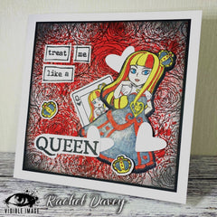 Visible Image Queen of Hearts - A6 Stamp Set-4