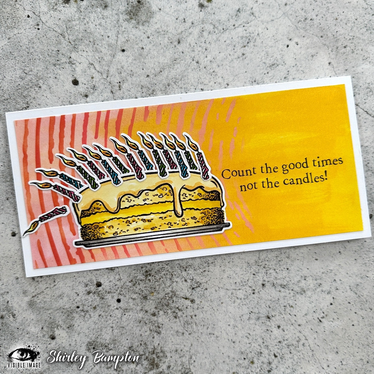 Visible Image Radiate Stencil - 6 x 6-3