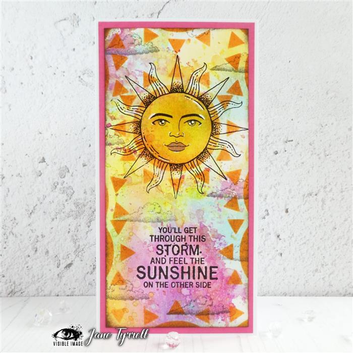 Visible Image Rise And Shine - A6 Stamp Set-5