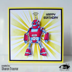Visible Image Robot Data - A6 Stamp Set-2
