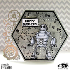 Visible Image Robot Data - A6 Stamp Set-3