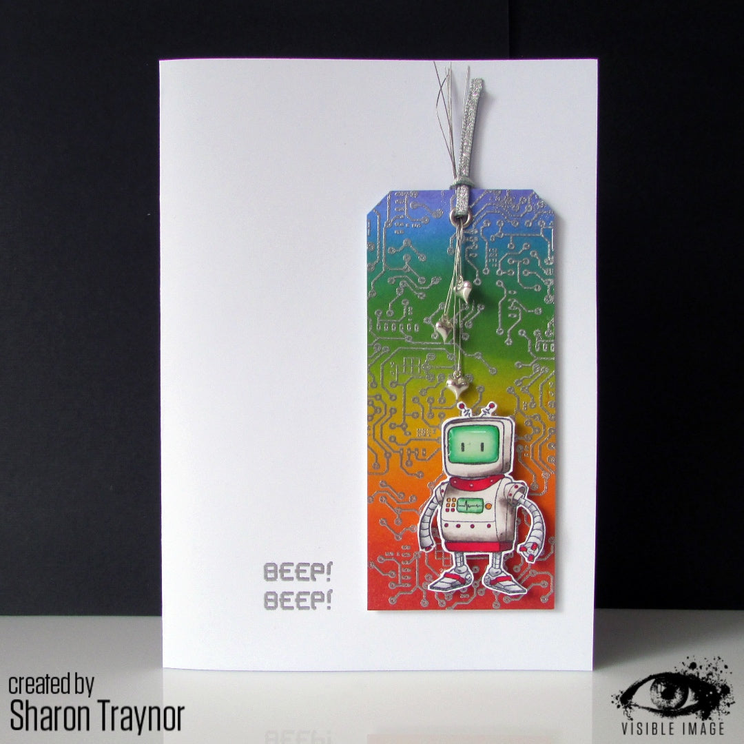 Visible Image Robot Data - A6 Stamp Set-5