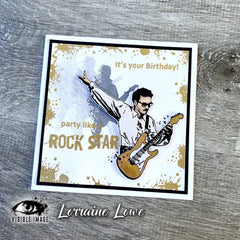 Visible Image Rock Star 4 in x 6 in Stamp Set-2