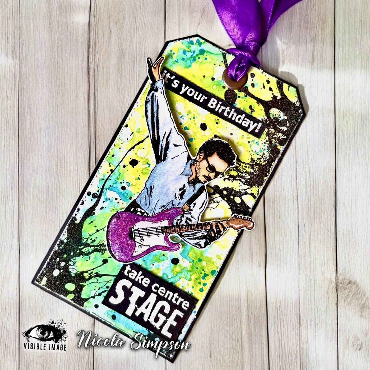 Visible Image Rock Star 4 in x 6 in Stamp Set-8