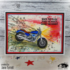 Visible Image Ride The Wind - A6 Stamp Set-3