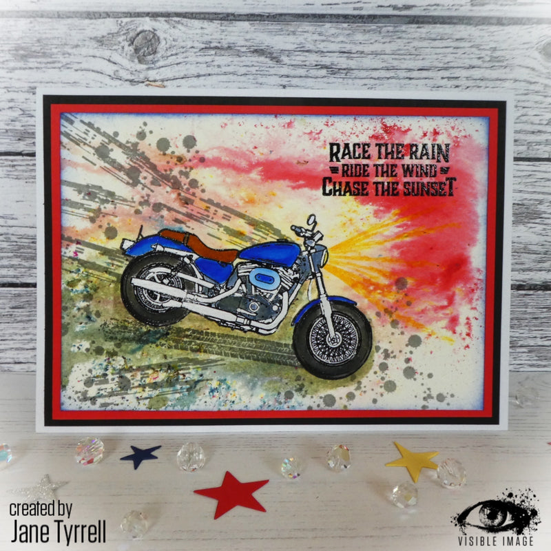 Visible Image Ride The Wind - A6 Stamp Set-3
