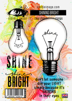 Visible Image Shining Bright - A6 Stamp Set-1