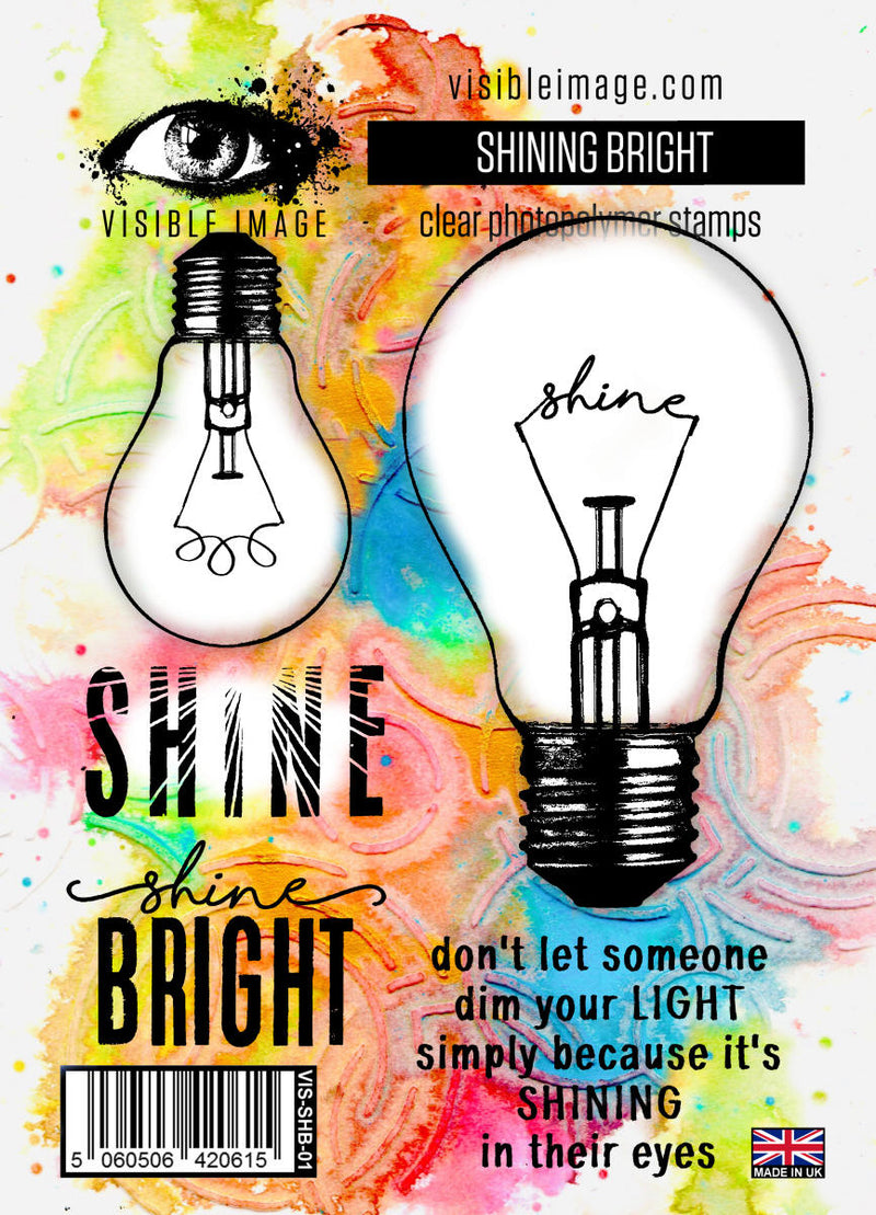 Visible Image Shining Bright - A6 Stamp Set-1