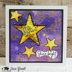 Visible Image Shining Star - A6 Stamp Set-2