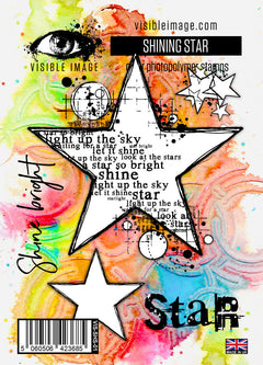 Visible Image Shining Star - A6 Stamp Set-1