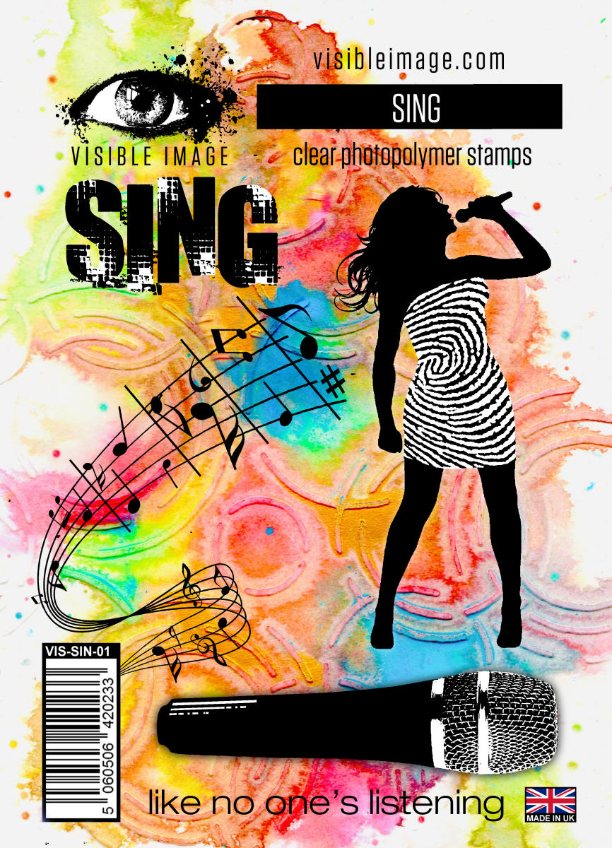 Visible Image Sing - A6 Stamp Set-1
