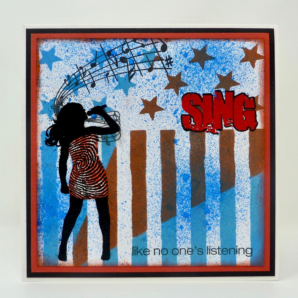 Visible Image Sing - A6 Stamp Set-2