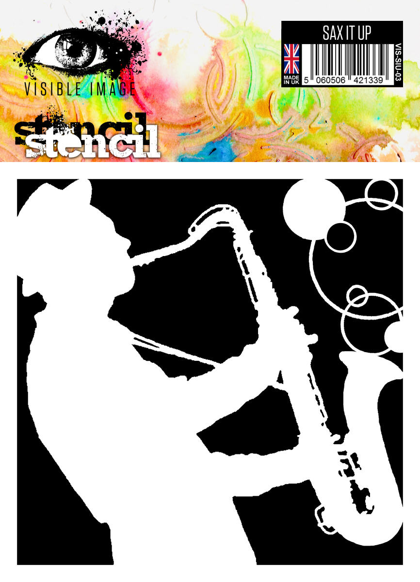 Plantilla Visible Image Sax It Up - 6 x 6