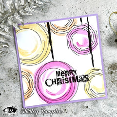 Visible Image Sketched Backgrounds - A6 Stamp Set-2