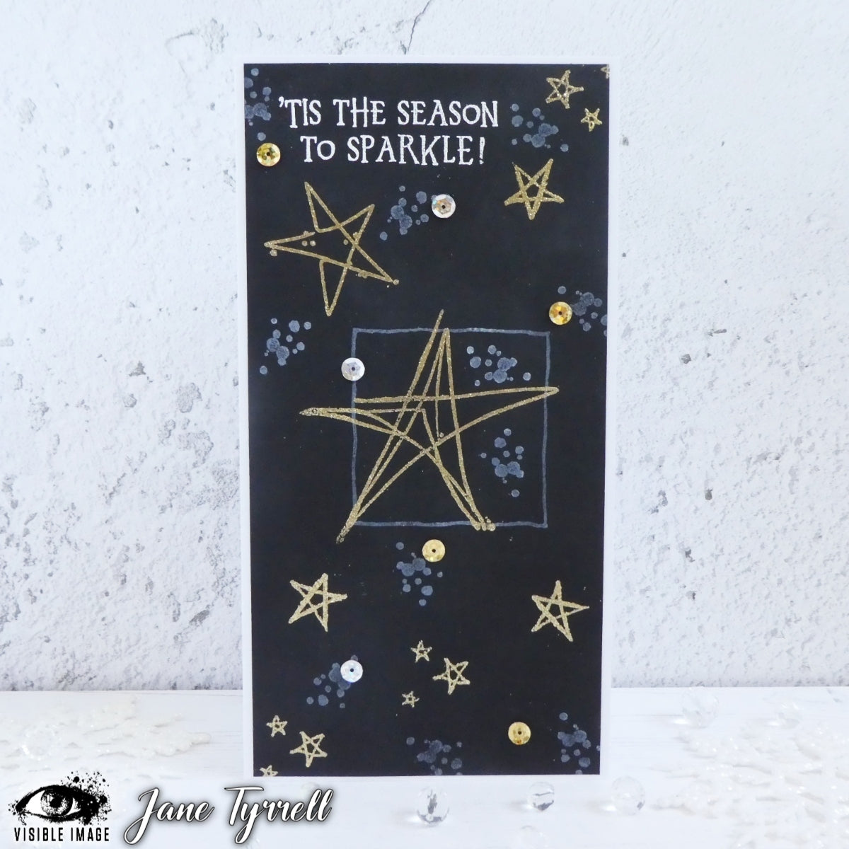 Visible Image Sketched Stars - A6 Stamp Set-3