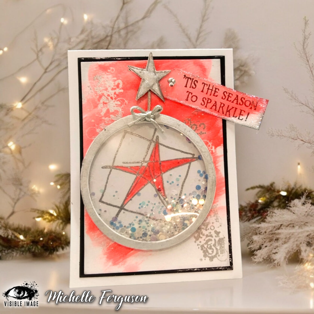Visible Image Sketched Stars - A6 Stamp Set-4