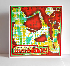 Visible Image Meshing Around Stencil - 6 x 6-3
