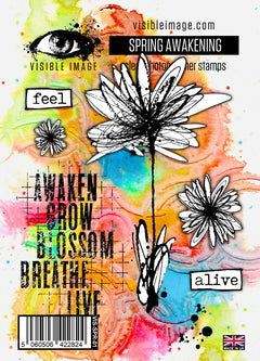 Visible Image Spring Awakening - A6 Stamp Set-1