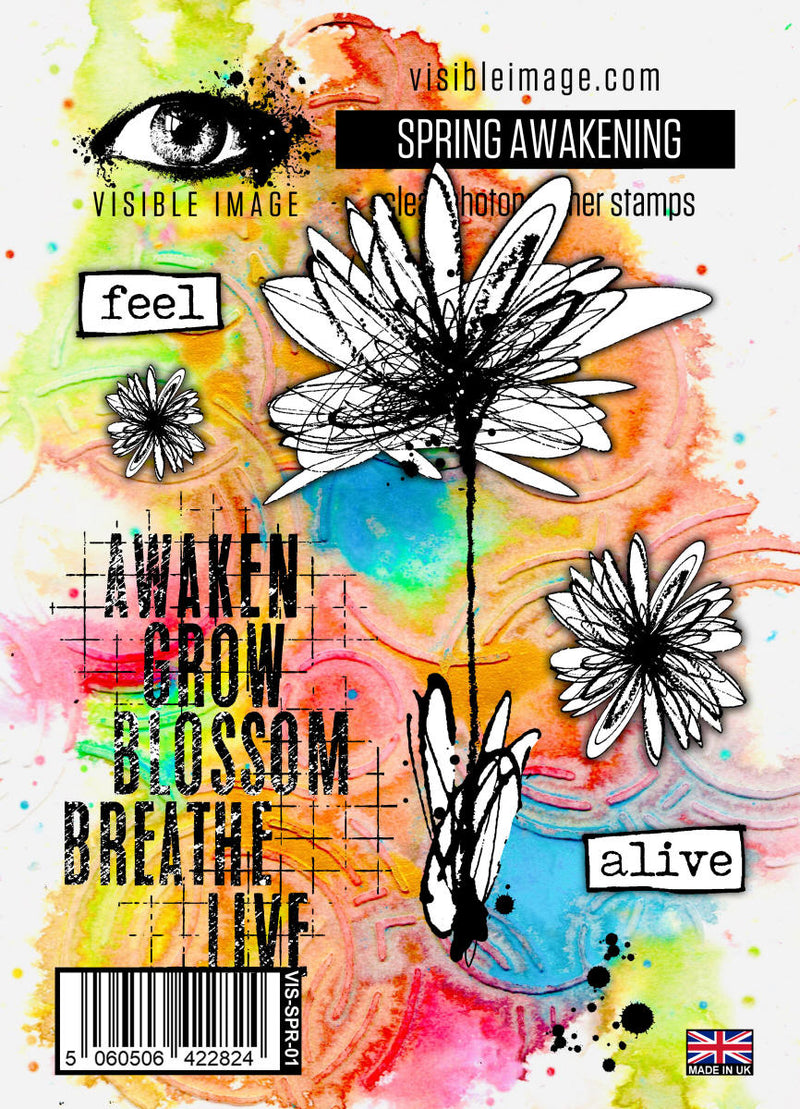 Visible Image Spring Awakening - A6 Stamp Set-1