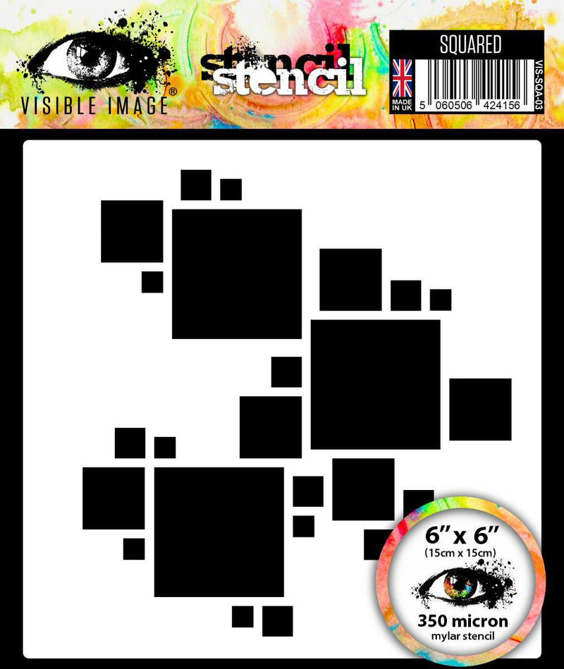 Visible Image Squared Stencil - 6 x 6-1