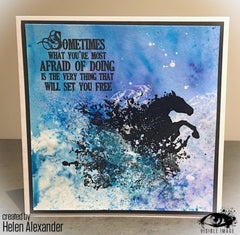 Visible Image Stay Wild - A6 Stamp Set-2