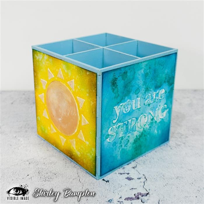 Visible Image Sunshine Stencil - 4 x 4-3