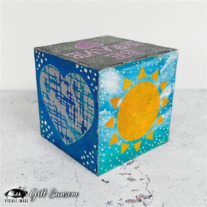 Visible Image Sunshine Stencil - 4 x 4-4