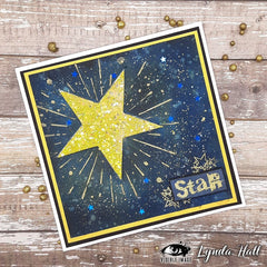 Visible Image Super Star Stencil - 6 x 6-2