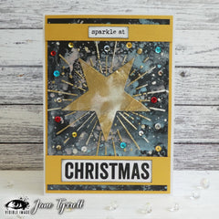 Visible Image Super Star Stencil - 6 x 6-3