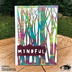 Visible Image The Forest Stencil - 6 x 6-3