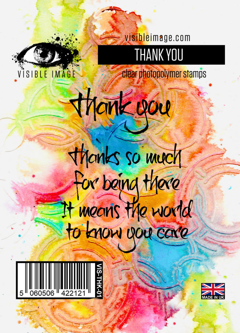 Visible Image Thank You - A7 Stamp Set-1